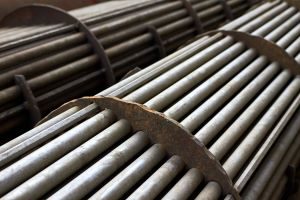 coils of carbon steel pipe